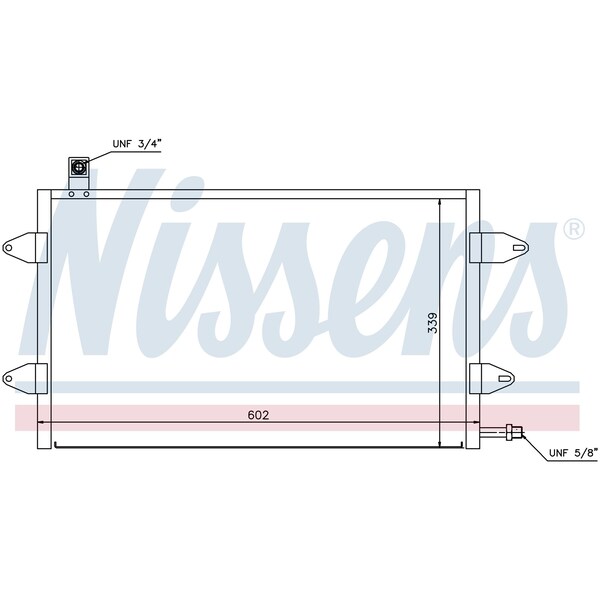 Nissen Nissens Condenser, 94905 94905 - main